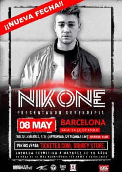 Nikone segunda fecha en Barcelona