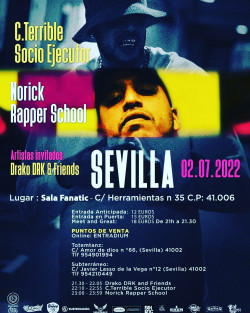 Norick Rapper School + C. Terrible Socio Ejecutor en Sevilla