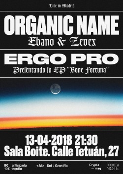 Organic name y Ergo Pro en Madrid
