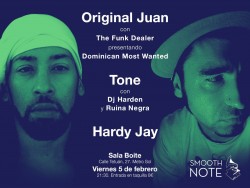 Original Juan, Tone y Hardy Jay en Madrid