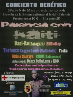 Palencia con Haiti (Concierto benefico) en Palencia