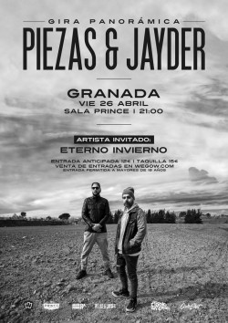 Piezas & Jayder - Gira Panorámica en Granada