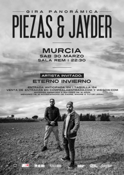 Piezas & Jayder - Gira Panorámica en Murcia