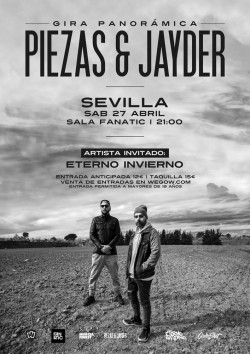 Piezas & Jayder - Gira Panorámica en Sevilla