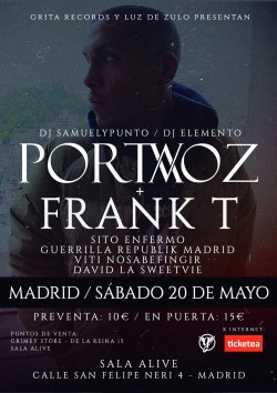 Portavoz y Frank T en Madrid