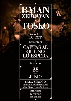Presentación Bman Zerowan y Tosko en Madrid