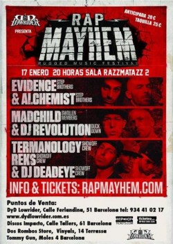 Rap Mayhem en Barcelona