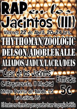 Rap en los jacintos 3 en Madrid