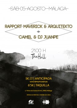 Rapport Maverick, Arquitexto, Camel y Dj Juanpe en Málaga