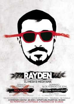 Rayden (Segunda fecha) en Madrid