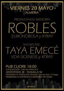 Robles y Tama Emecé en Almería