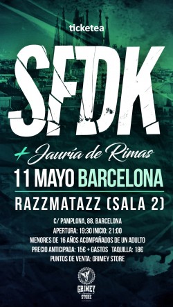 SFDK presenta "Redención" en Barcelona