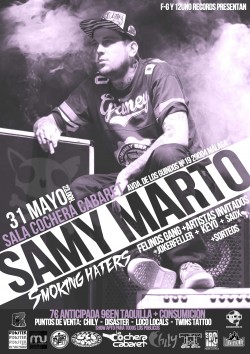Samy Marto presenta "Smoking Haters Vol.2 " en Málaga
