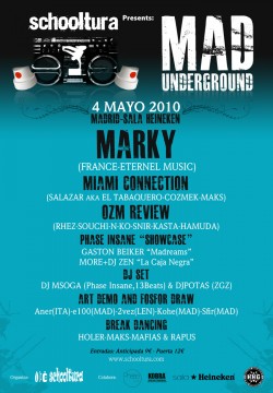 Schooltura presenta: MAD Underground en Madrid