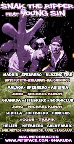 Snak The Ripper Spain Tour (Madrid) en Madrid