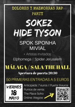 Sokez y Hide Tyson en Málaga