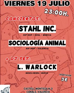 Stahl Inc., Sociología animal y L. Warlock en Canals