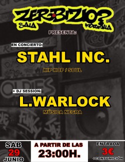 Stahl Inc. y L. Warlock en Moratalla