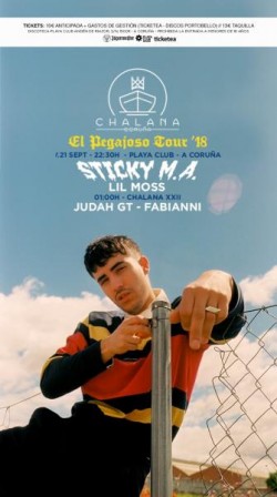 Sticky M.A. - El Pegajoso Tour 18 en La Coruña