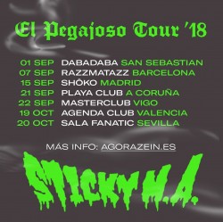 Sticky M.A. - El Pegajoso Tour 18 en Valencia