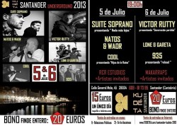 Suite Soprano, Natos, Waor, Cool y más en Santander