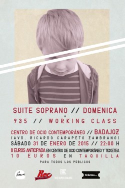 Suite Soprano presenta "Domenica" en Badajoz