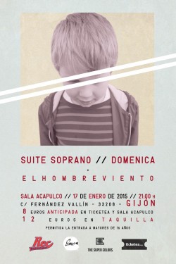 Suite Soprano presenta "Domenica" en Gijón