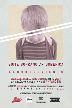 Suite Soprano presenta "Domenica" en Santander