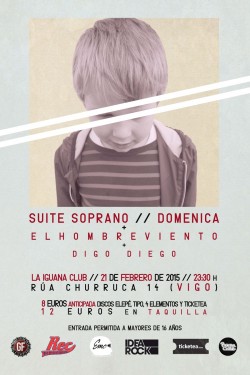 Suite Soprano presenta "Domenica" en Vigo