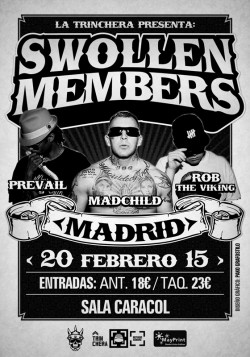 Swollen Members en Madrid
