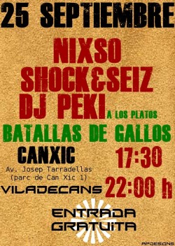 Tade de rap en canxic en Viladecans