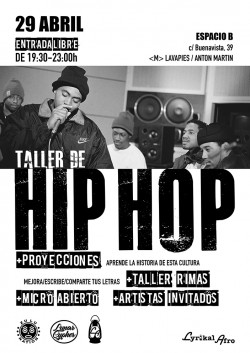 Taller hip hop en Madrid