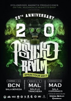 The Psycho Realm - 20 Aniversario en Barcelona