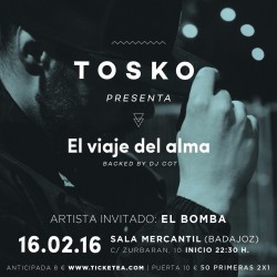 Tosko presenta "El viaje del alma" en Badajoz