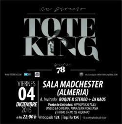 Toteking presenta "78" en Almería