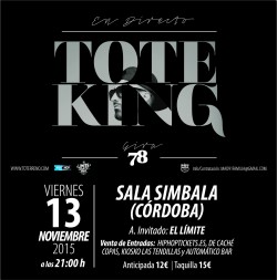 Toteking presenta "78" en Córdoba