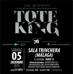 Toteking presenta "78" en Málaga