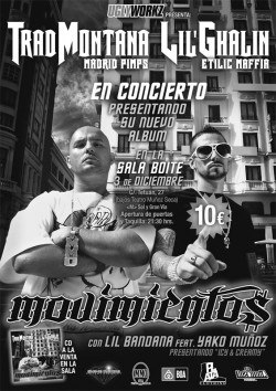 Trad Montana y Lil Ghalin en Madrid