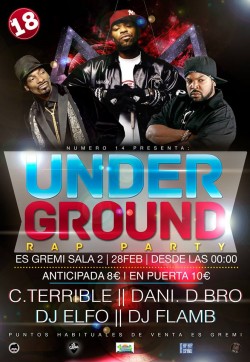 Underground Rap Party en Palma De Mallorca