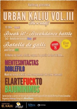 Urban Kaliu vol 3 en Barcelona