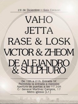 Vaho, Jetta, Rase, Losk y más en Madrid