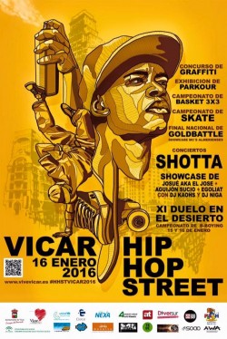 Vícar Hip Hop Street 2016 en Puebla De Vicar