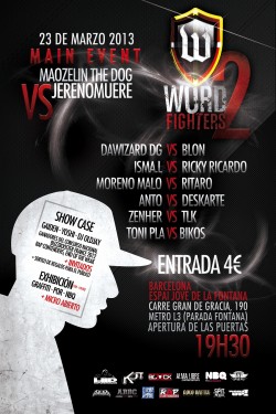 Word Fighters 2 en Barcelona