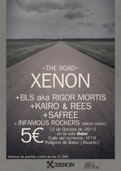 Xenon presenta "The road" en Alicante