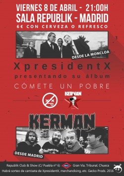 XpresidentX en Madrid
