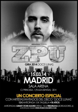 ZPU gira "Doce lunas" en Madrid