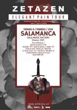 Zetazen presenta "Elegant pain" en Salamanca