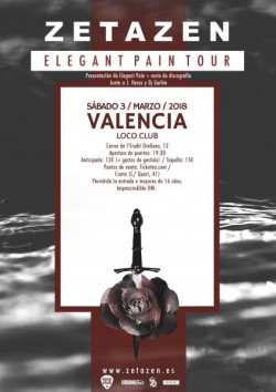 Zetazen presenta "Elegant pain" en Valencia
